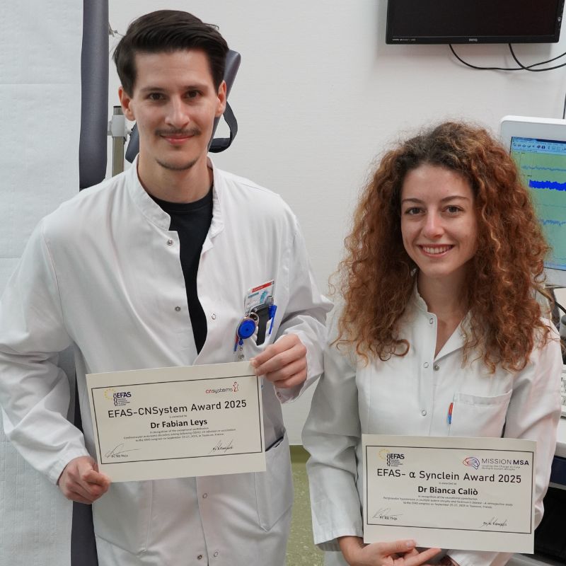 Fabian Leys und Bianca Calió