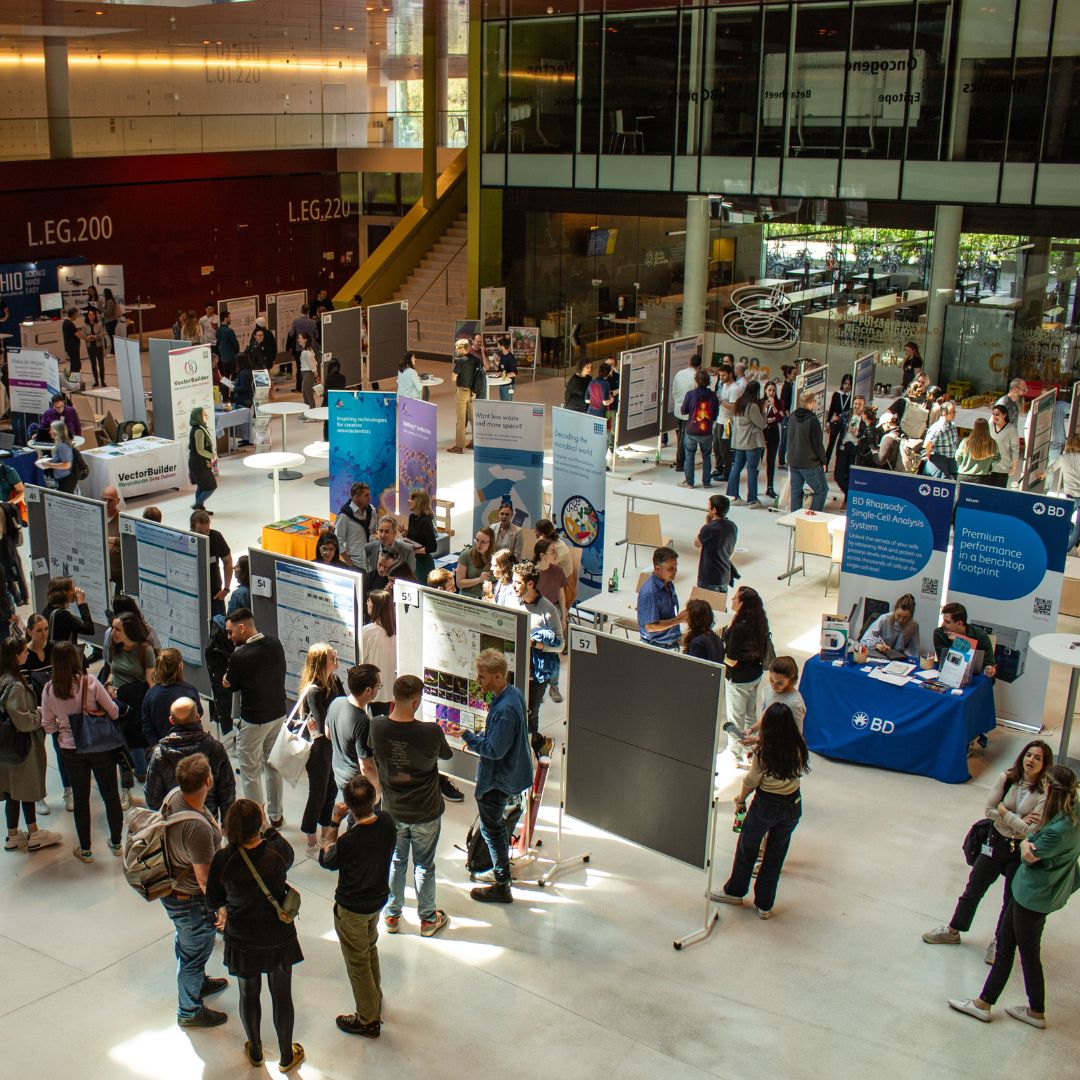 Foyer des CCB beim Life Science Meeting 2024