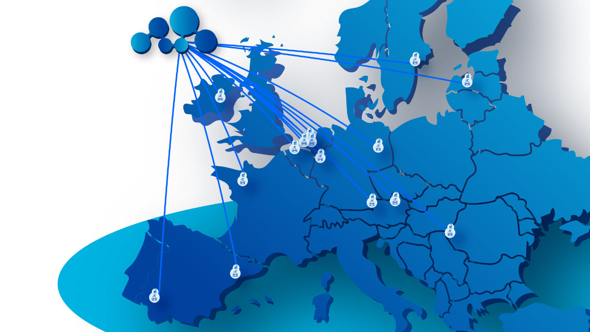 Die Europakarte zeigt die an INDICATE telnehmenden Kliniken.