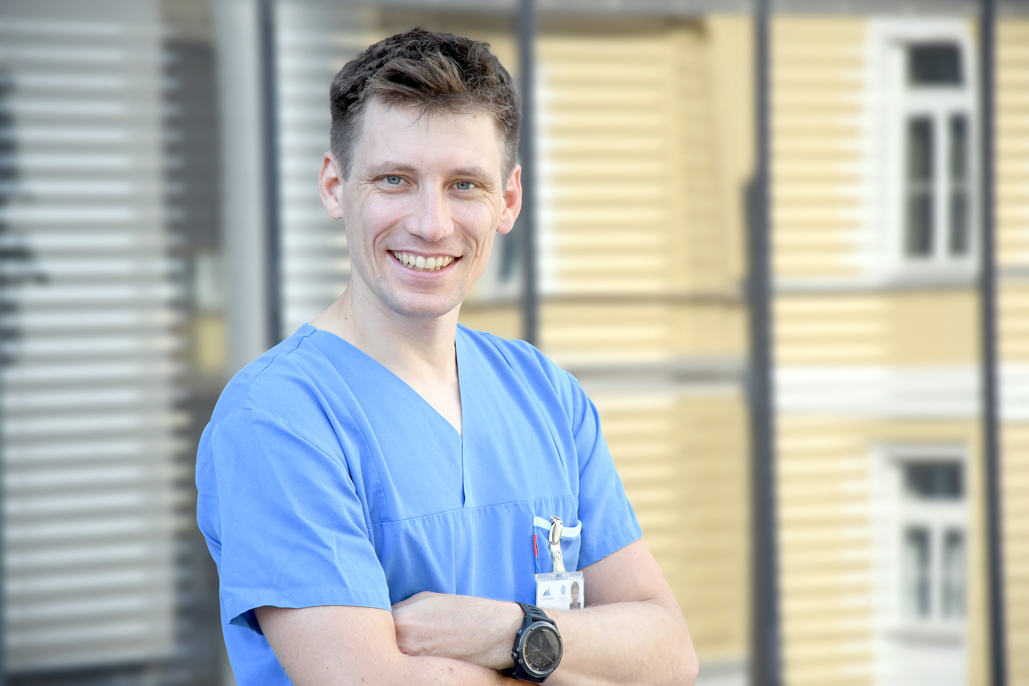 "Portrait des Forschers David Haschka"
