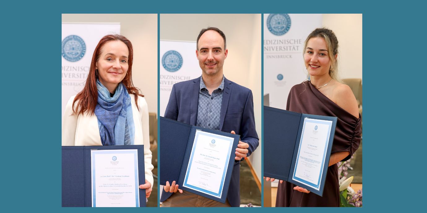 Medizin Uni verlieh Preis der Brigitta-Zollner-Stiftung und Preis für Gender Medizin Forschung
