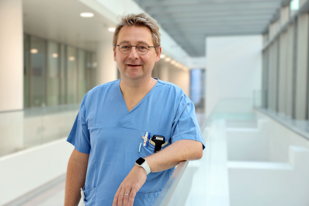 Der Hämato-Onkologe Andreas Pircher. (c)MUI/D. Bullock